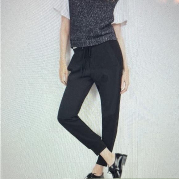 Zara Pants - New! Zara Basic Collection Black Joggers Size Small NWT